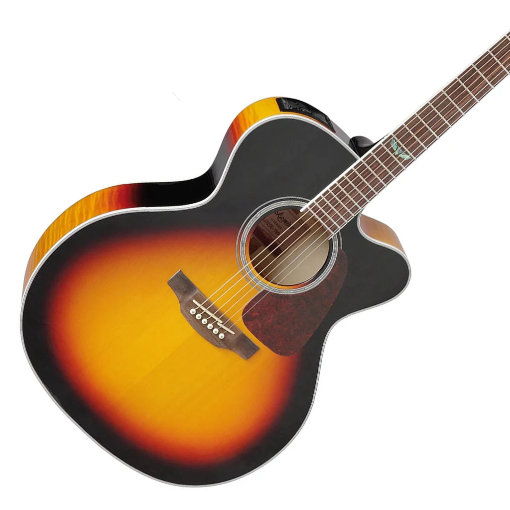 Takamine GJ72CENAT Jumbo - Brown Sunburst Gloss - Image 3