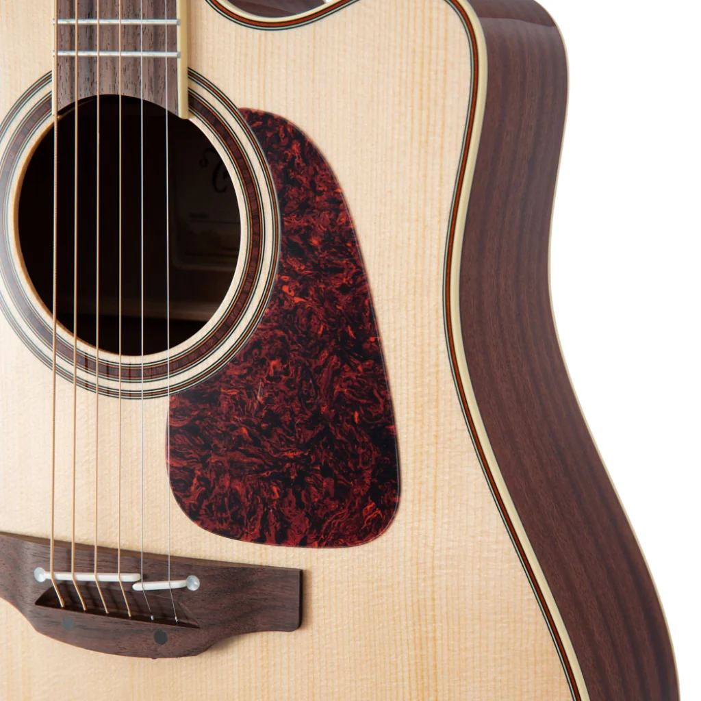 Takamine P4DC Dreadnought - Natural - Image 4