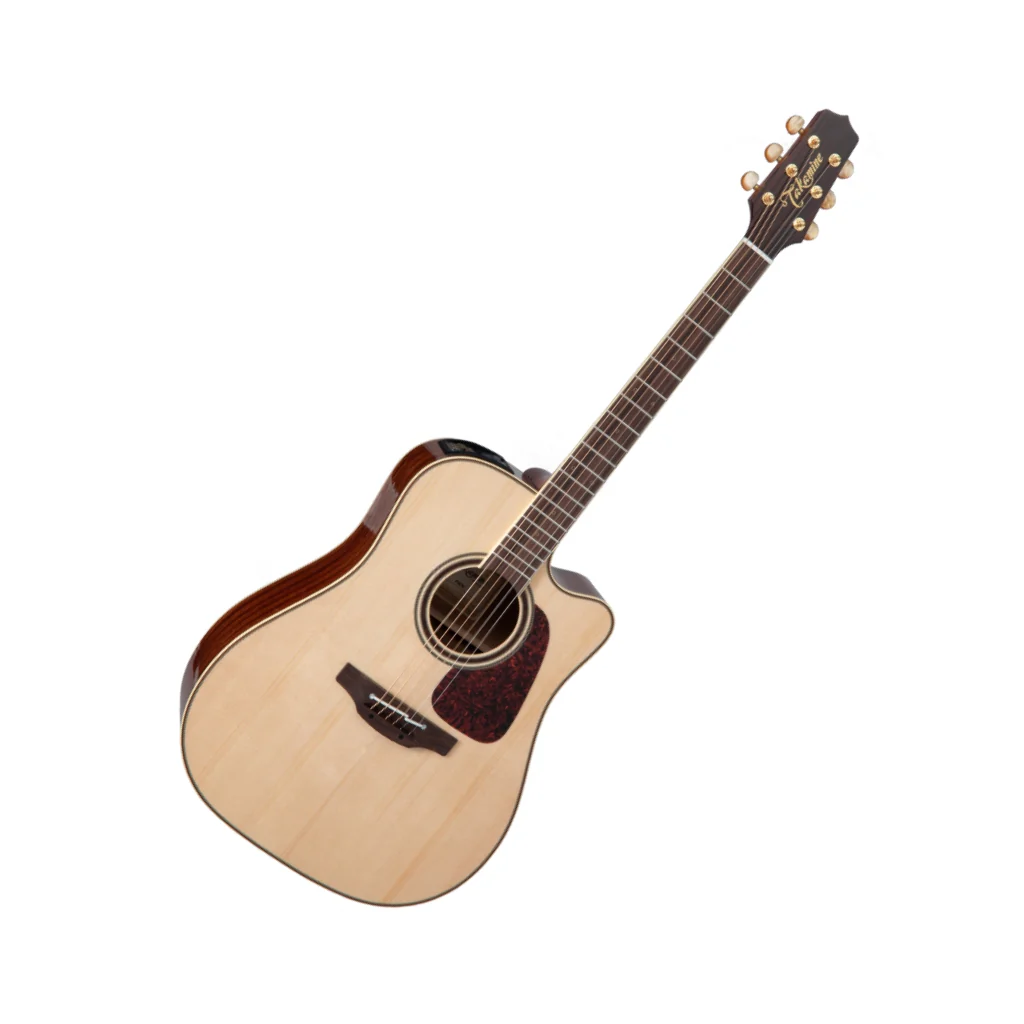 Takamine P4DC Dreadnought - Natural - Image 5