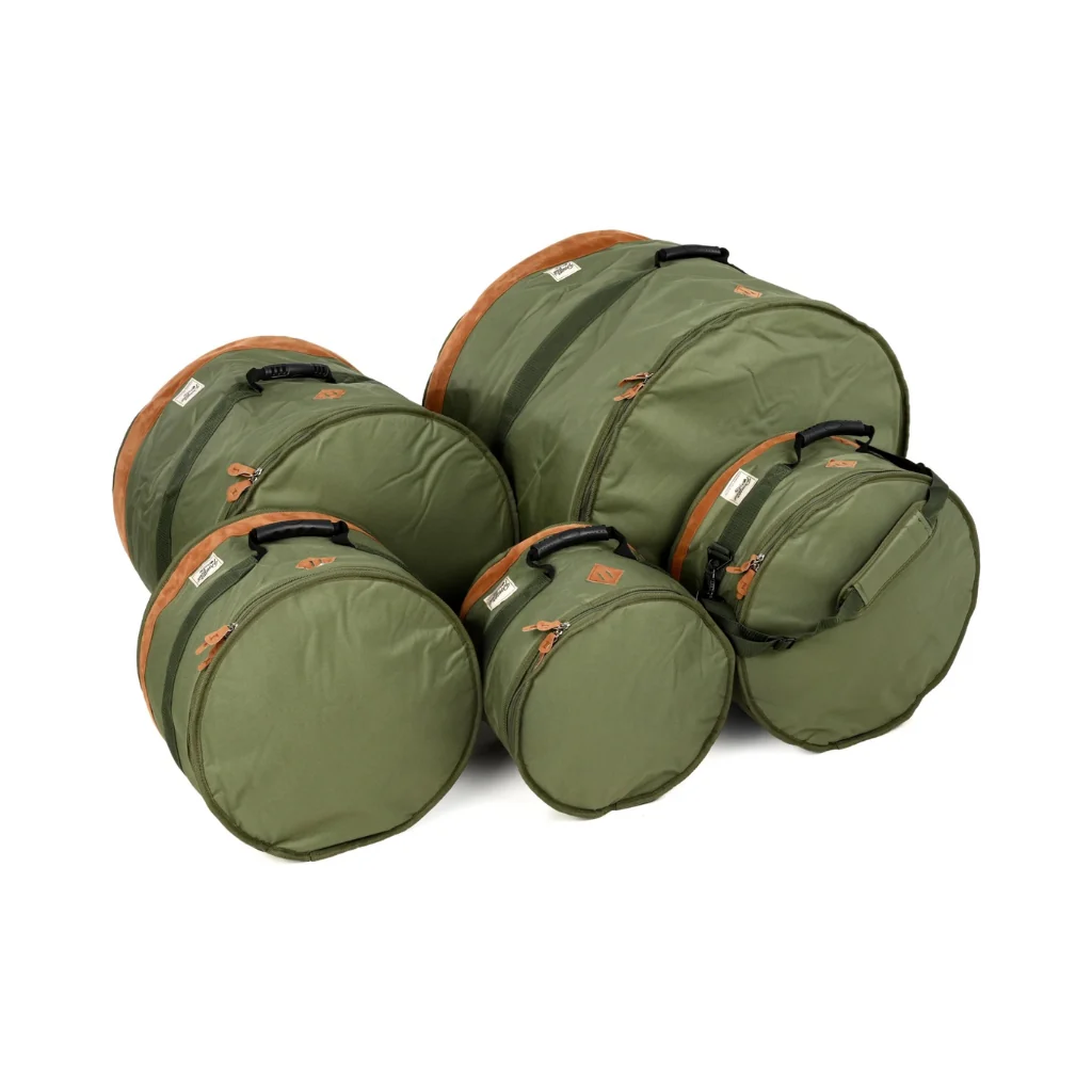 Tama Powerpad Designer 5-piece Drum Bag Set - Moss Green - Image 2