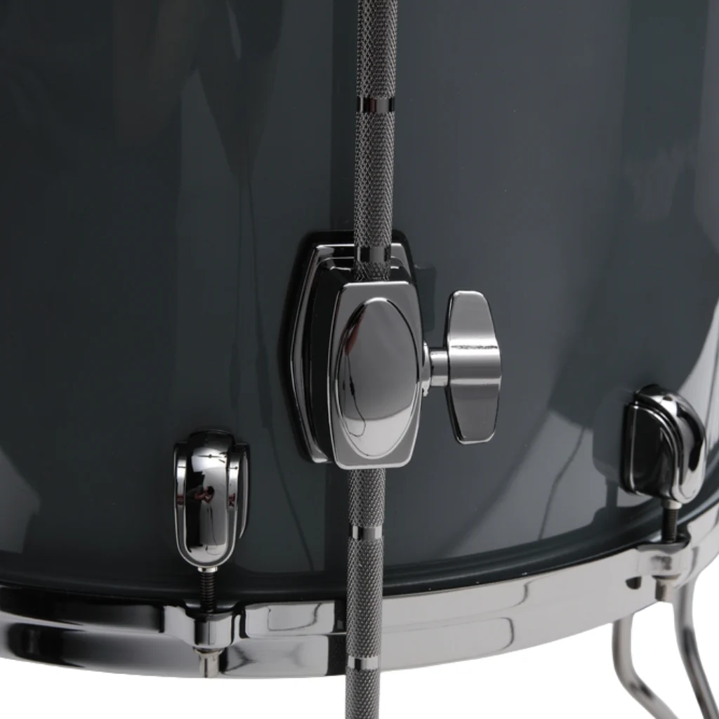 TAMA Starclassic Performer 5-Piece Shell Pack - Smoky Grey, Hyper-Drive Configuration & Black Nickel Shell Hardware - Image 6