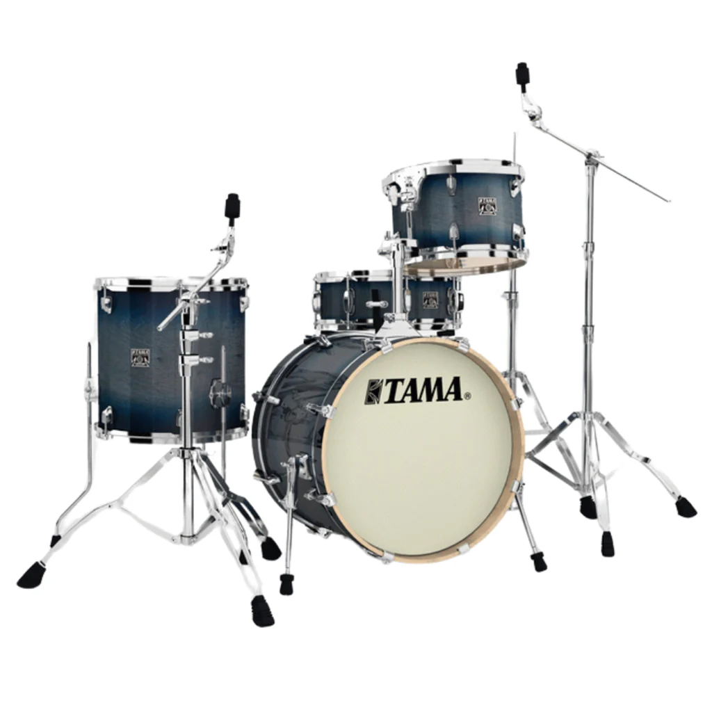 Tama Superstar Classic 4-Piece Shell Pack with 18" Bass Drum and SM5W Hardware Pack Included - Dark Indigo Burst