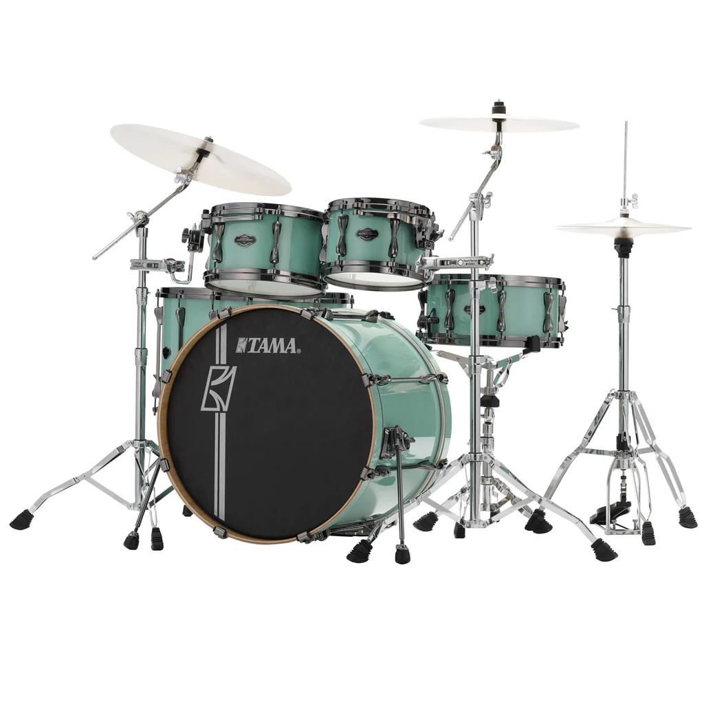 Tama Superstar Hyper-Drive Maple 5-Piece Shell Pack with 22" Bass Drum - Seafoam Green
