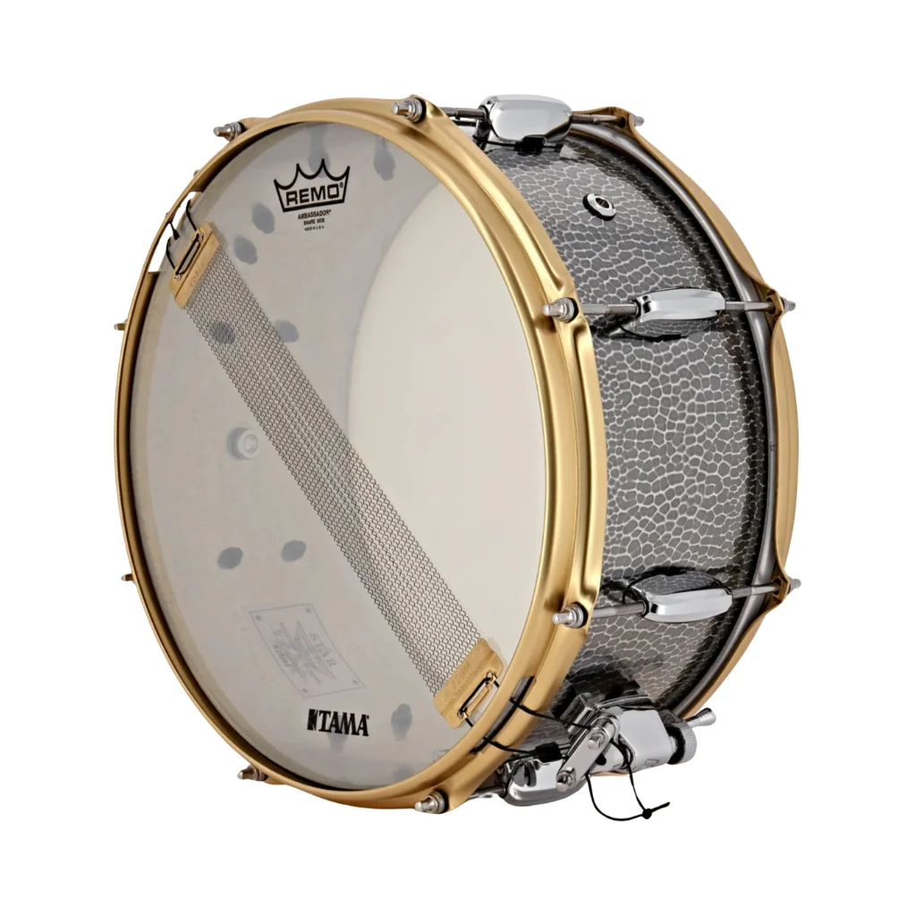 Tama TAS1465H STAR Reserve Hammered Aluminum 14 x 6.5-inch Snare Drum - Image 3