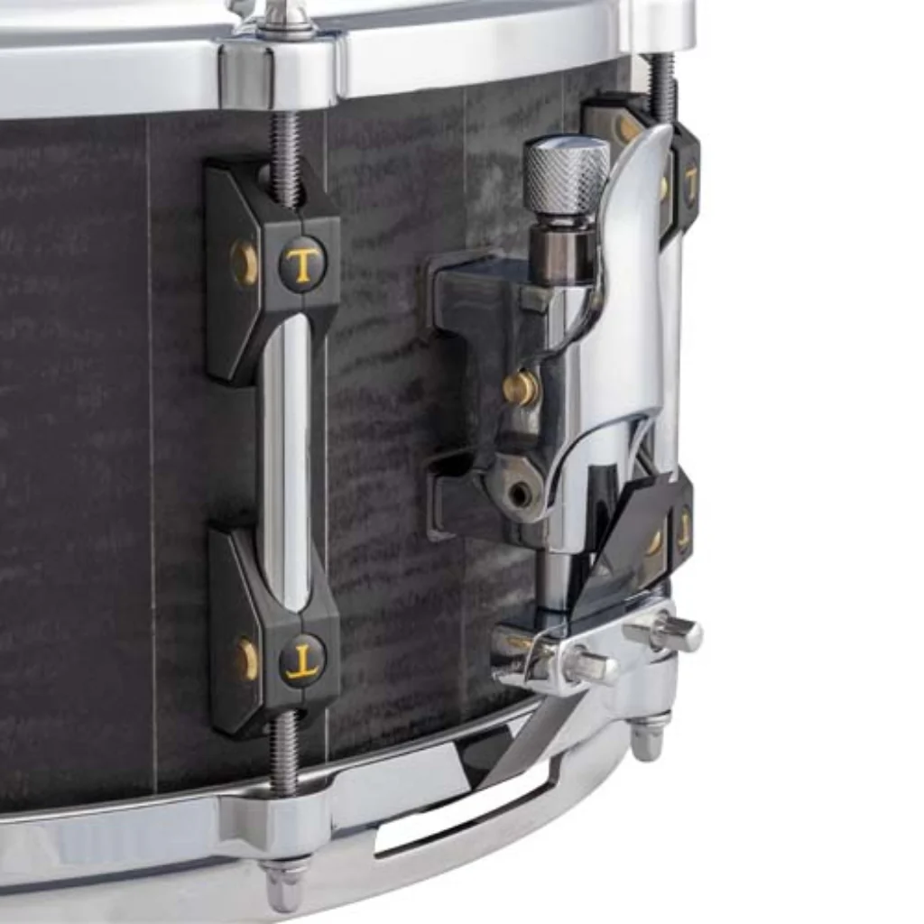 Tamburo Opera Series Snare 14"x6.5" Stave Shell - Fantasy Black - Image 2