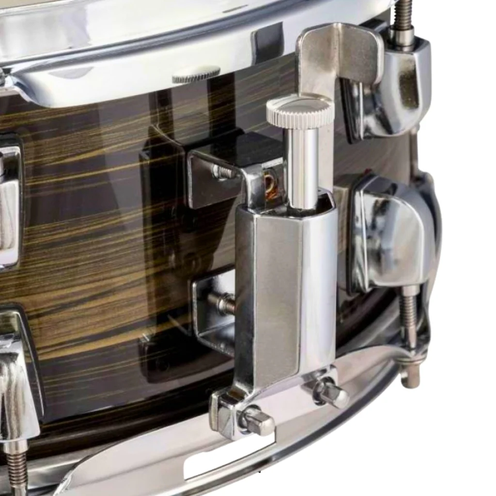 Tamburo T5LX Series Snare Drum - 5.5 inches x 14 inches, Wood Grain Black - Image 3