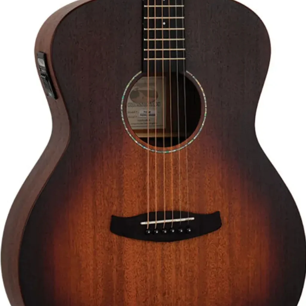 Tanglewood TC3-E Crossroads Orchestra with Pickup - Whiskey Burst Satin - Image 7