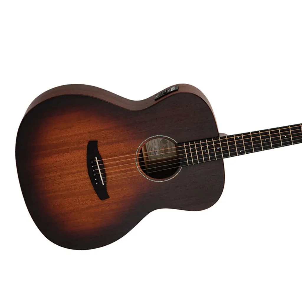 Tanglewood TC3-E Crossroads Orchestra with Pickup - Whiskey Burst Satin - Image 8