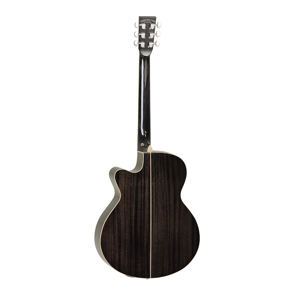 Tanglewood TW4BS Winterleaf SF C/E Black Shadow Gloss - Image 4