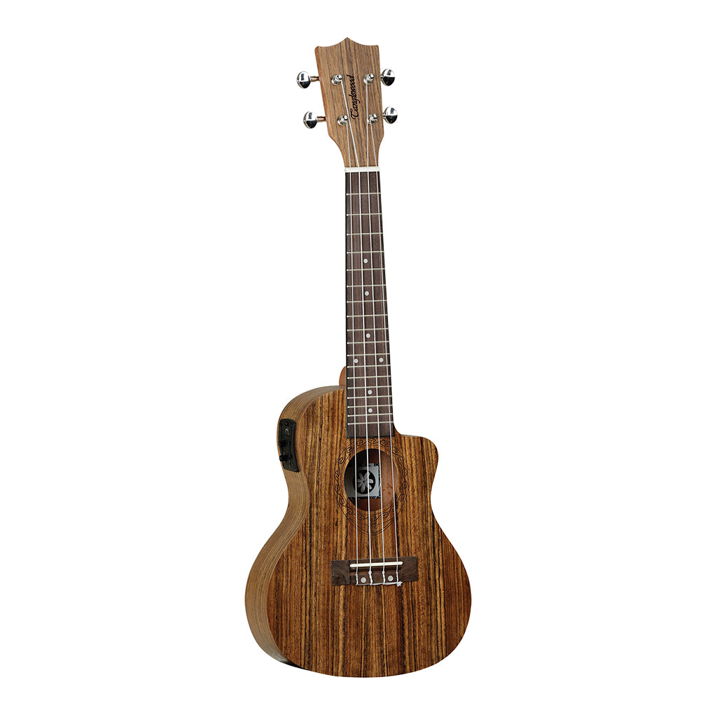 Tanglewood TWT12E Tiare Concert Uke with Pickup Ovangkol - Image 2