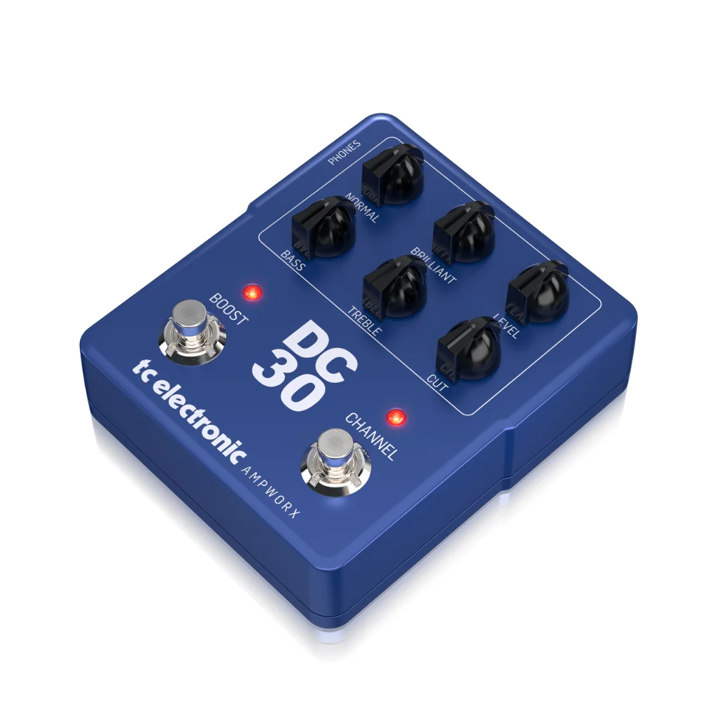 TC Electronic DC30 Dual-Channel Guitar Preamp Pedal - Image 3