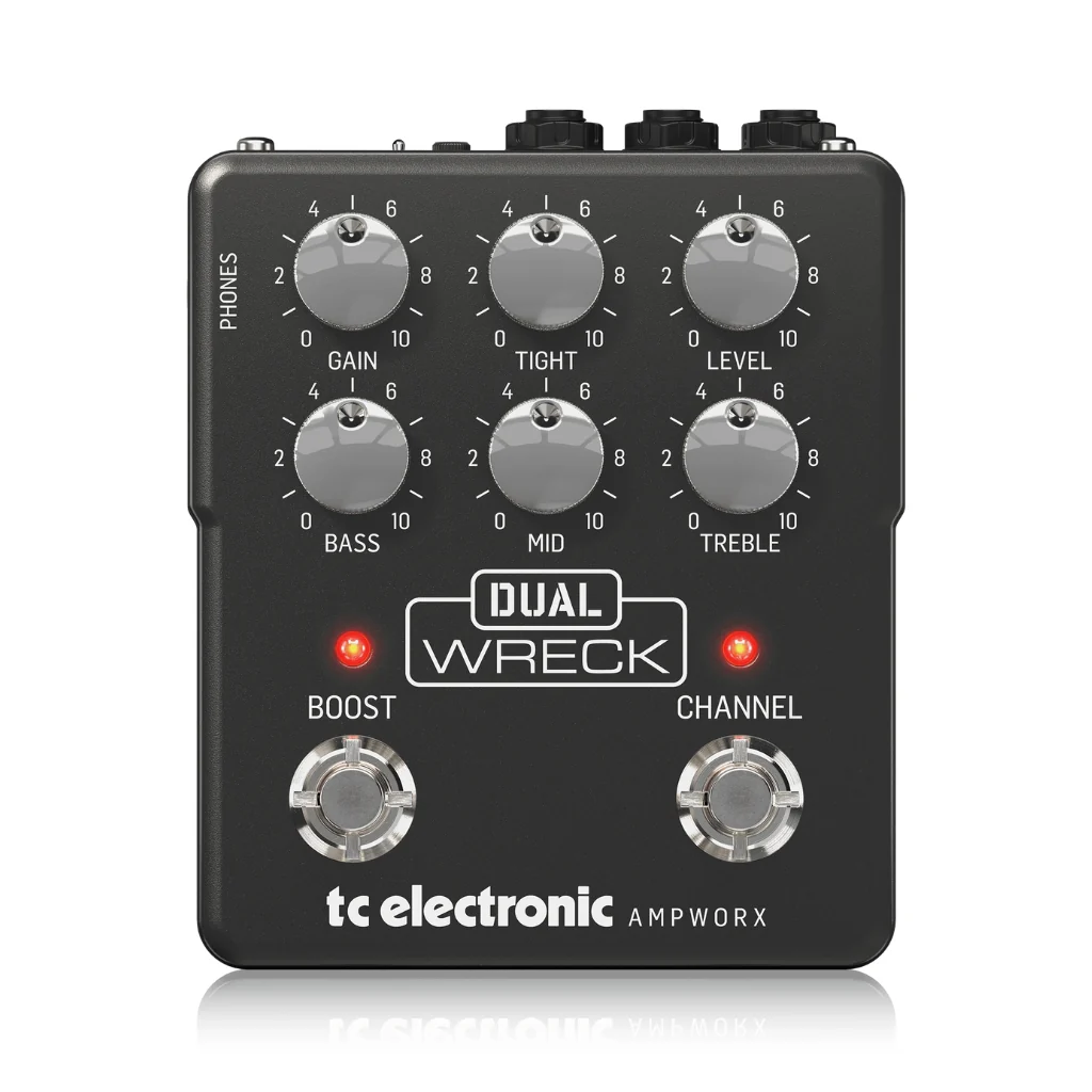 TC Electronic Dual Wreck Dual Channel Guitar Preamp Pedal