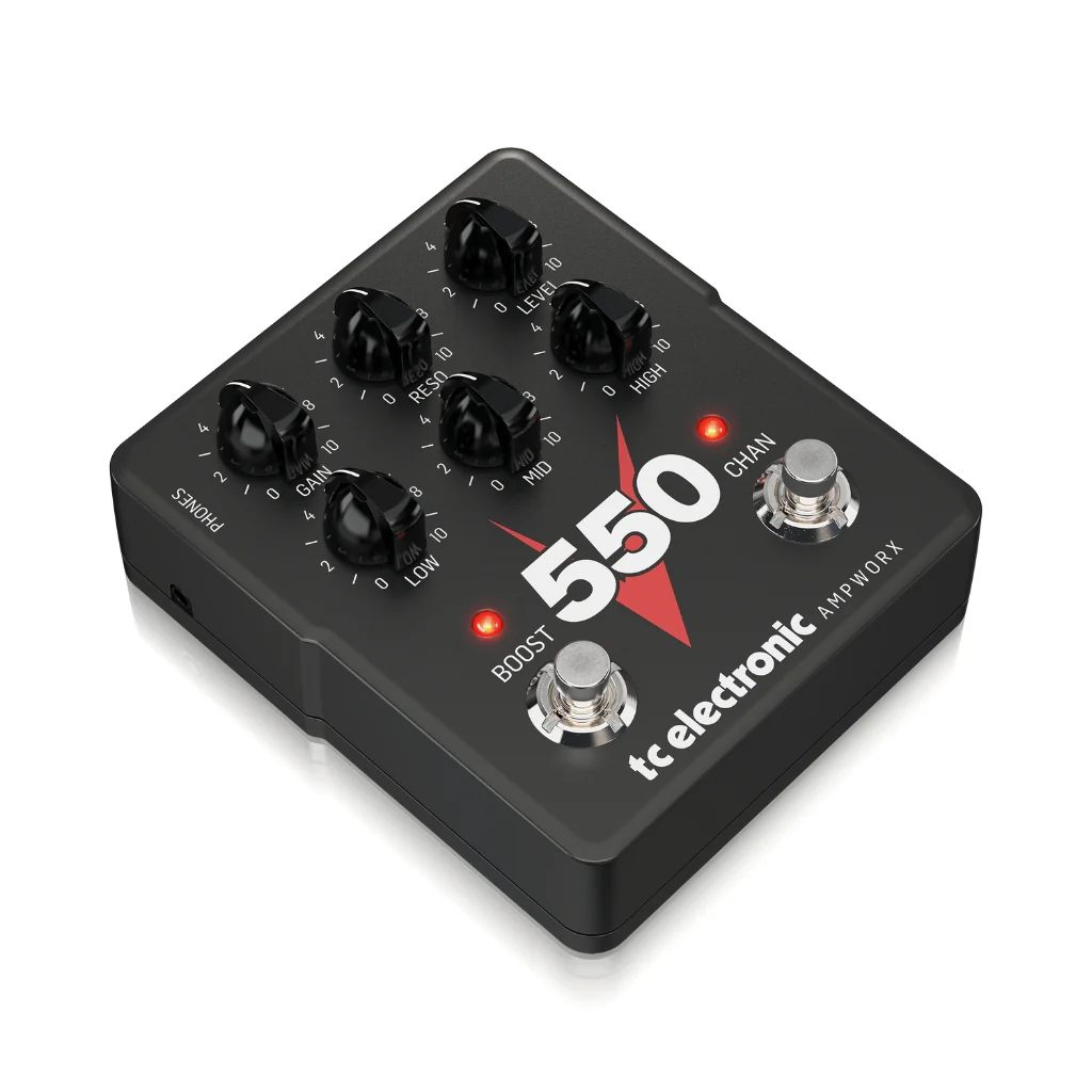 TC Electronic V550 Dual Channel Guitar Preamp Pedal - Image 2