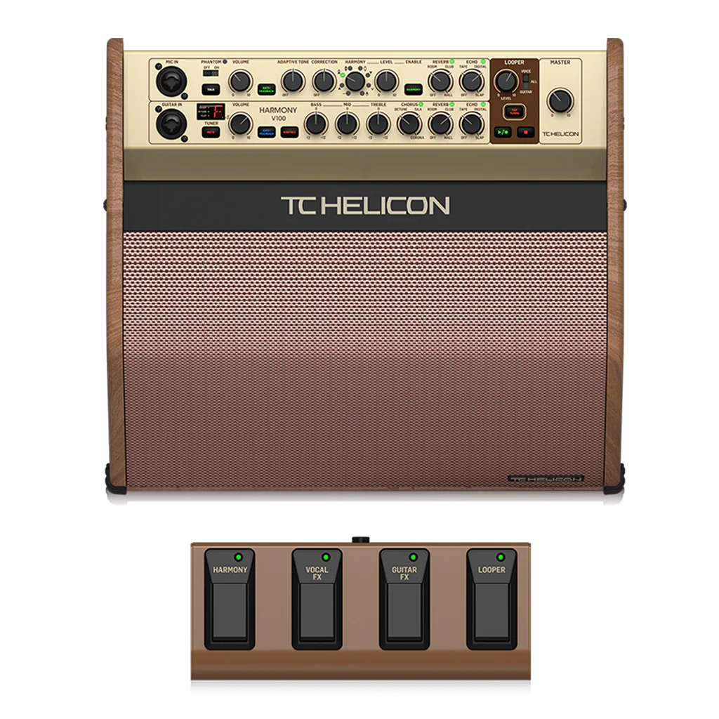 TC Helicon Harmony V100 Acoustic Amp - Image 2