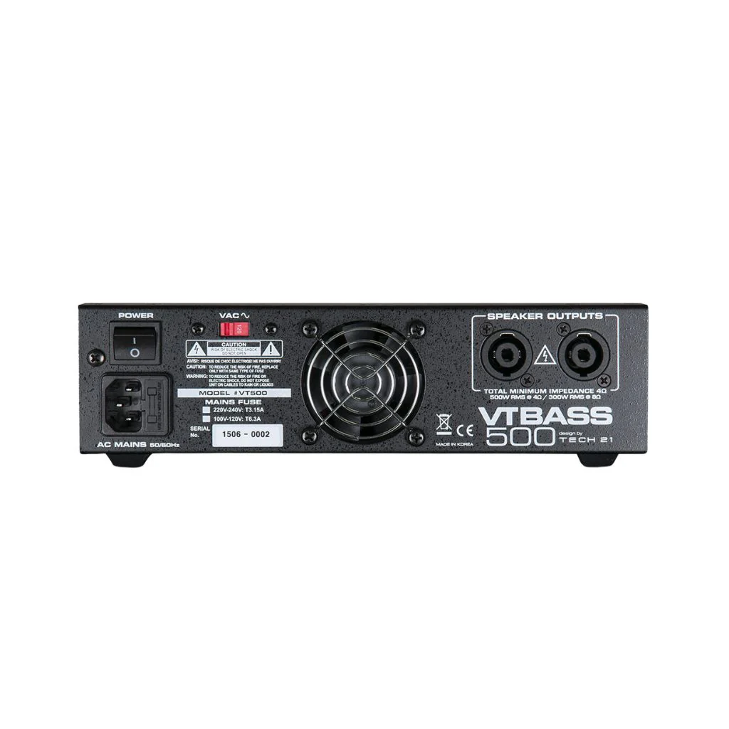 TECH 21 VT Bass 500 Head - Image 3