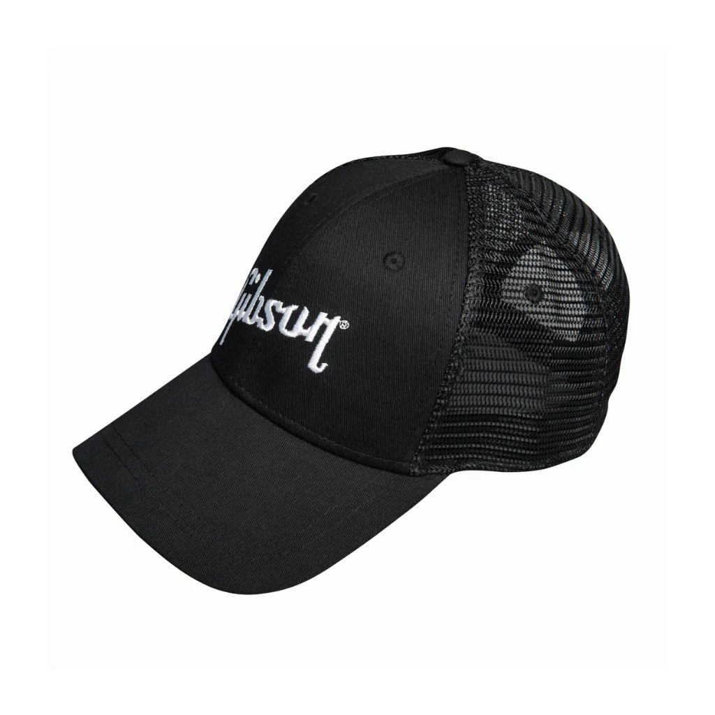 The Gibson Black Trucker Snapback - Image 2
