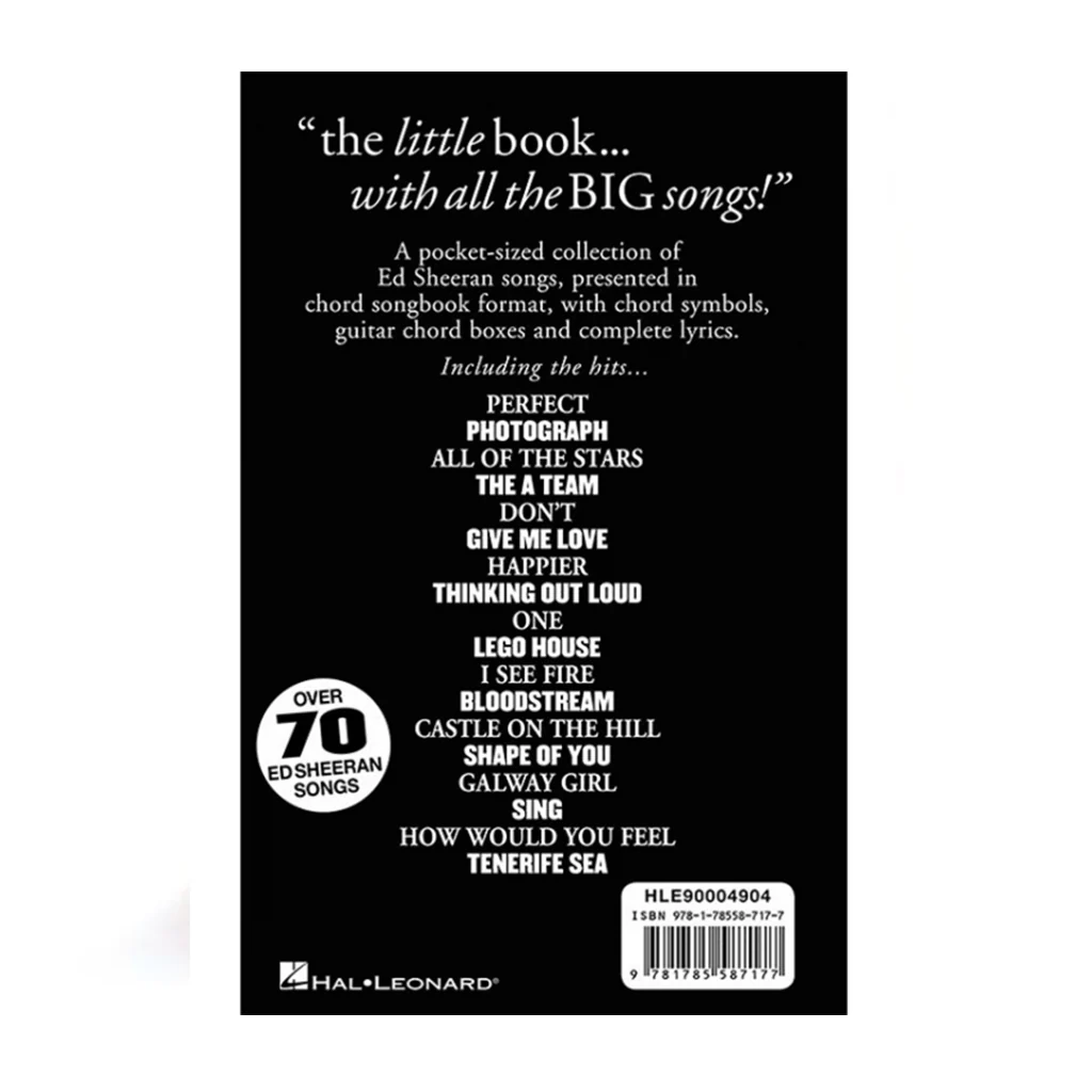 The Little Black Songbook - Ed Sheeran - Image 2