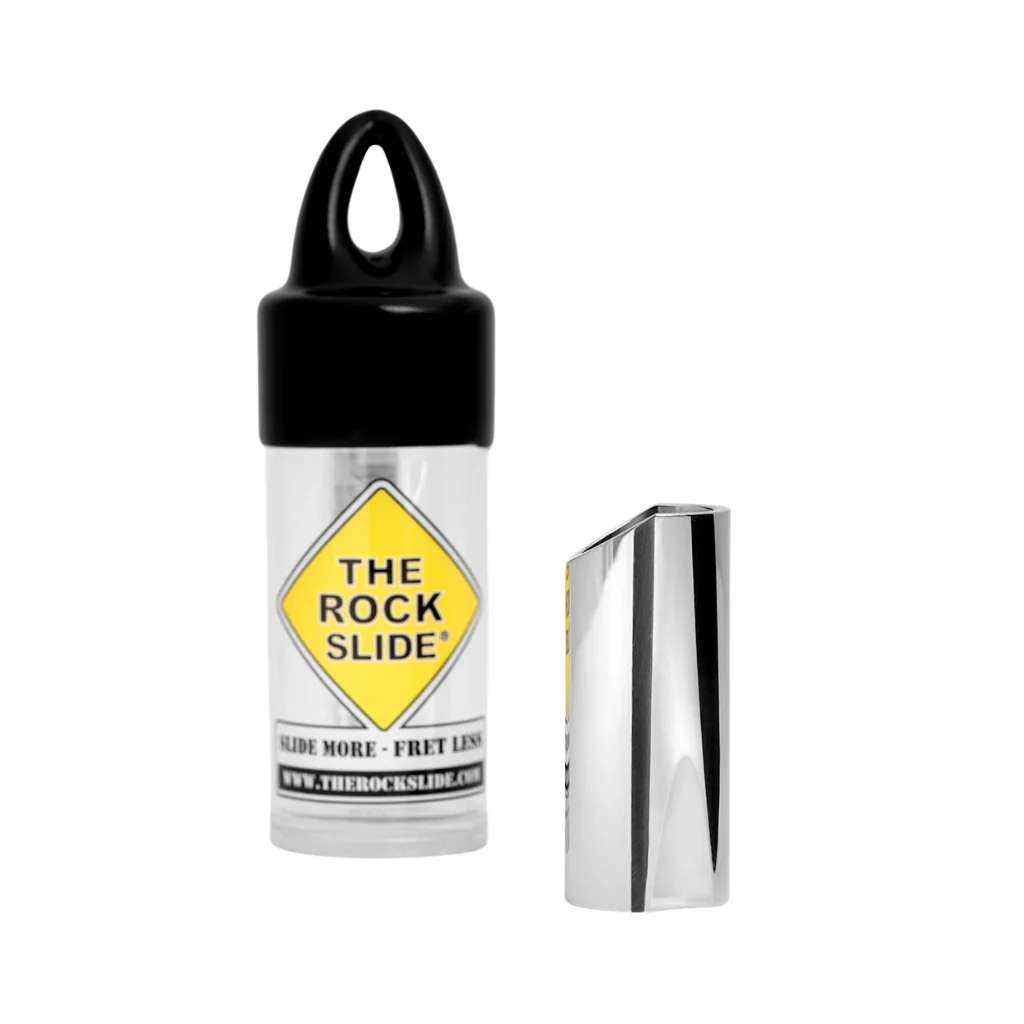 The Rock Slide Nickel Plated Guitar Slide - Large