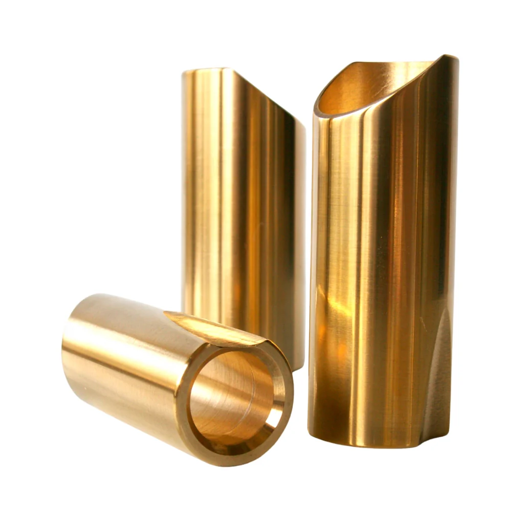The Rock Slide Polished Brass Guitar Slide - Extra Large - Image 2