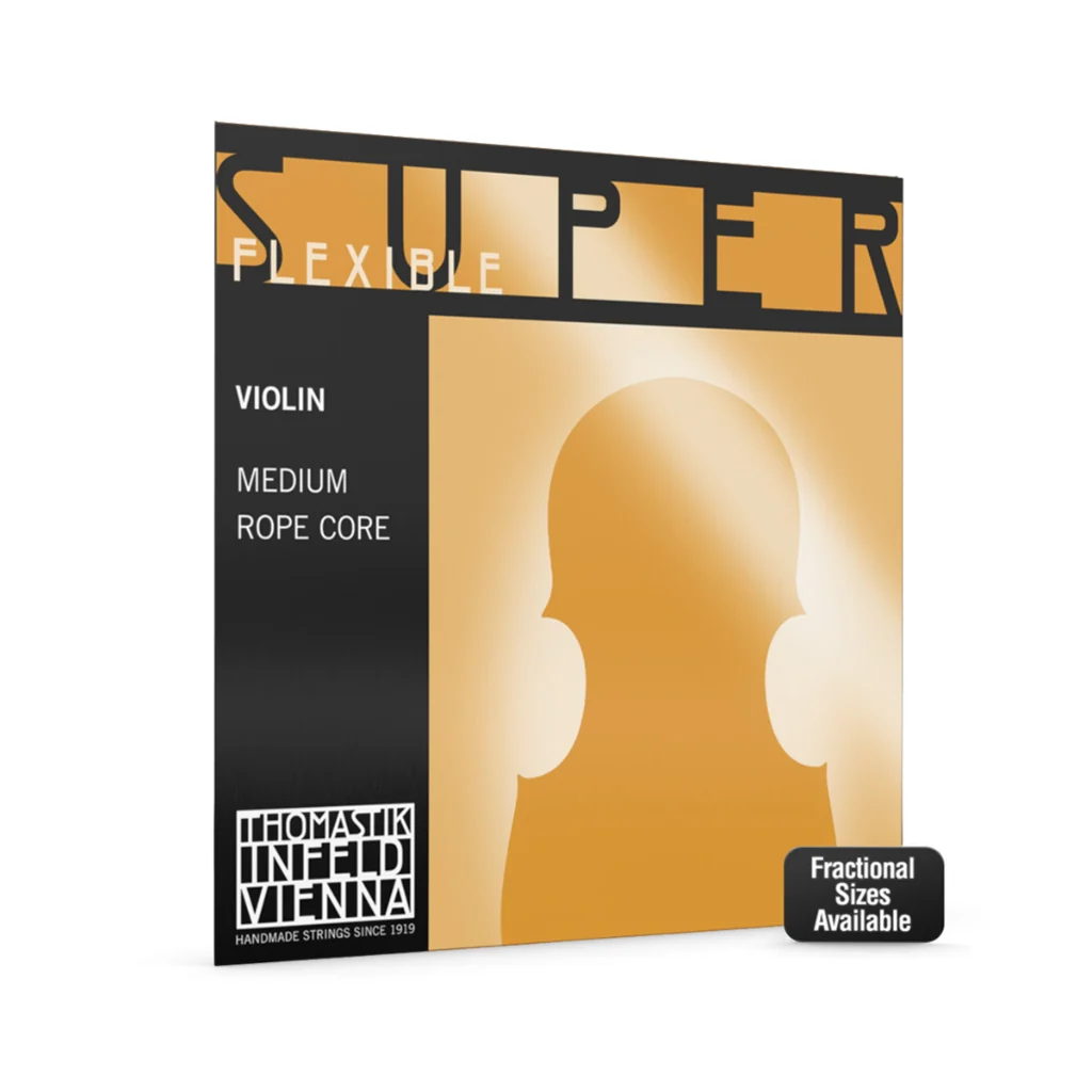 Thomastik DT12 Superflex 12 Violin String - D, Chrome Wound