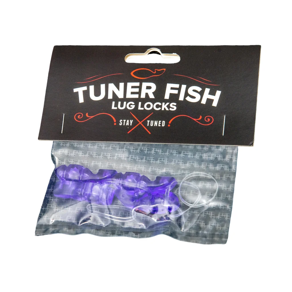 Tuner Fish Lug Locks 4 Pack - Purple - Image 2