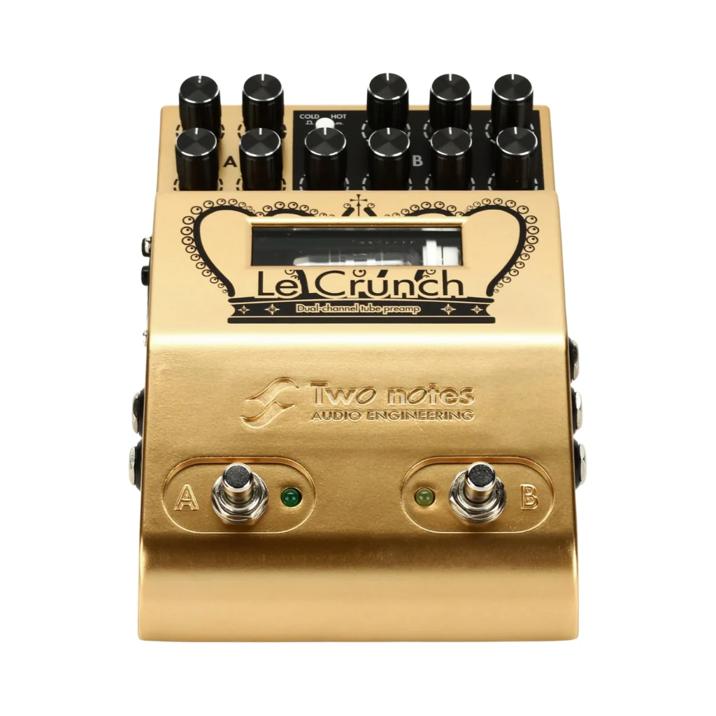 Two Notes Le Crunch 2-channel British Tones Tube Preamp Pedal - Image 2