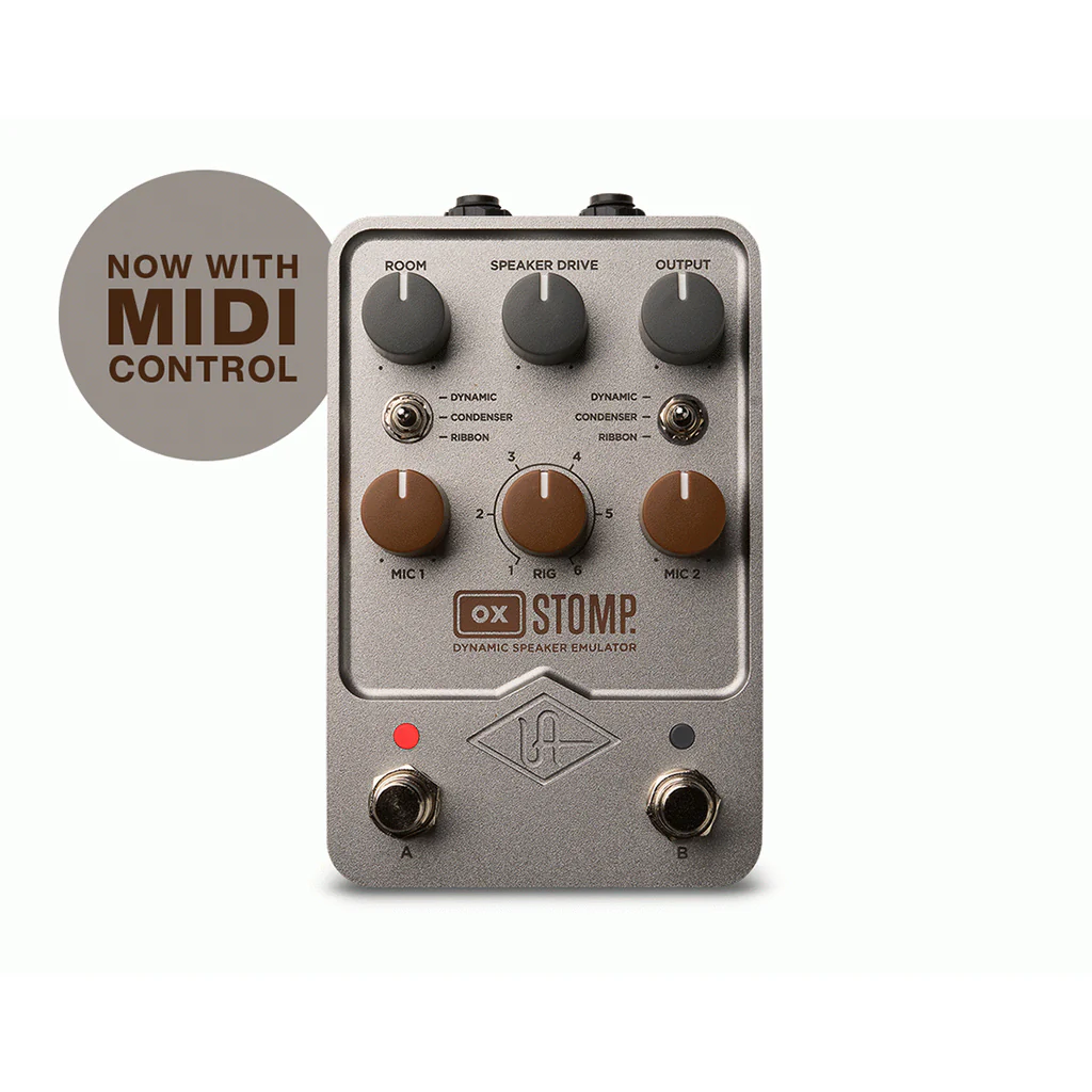 Universal Audio UAFX OX Stomp Dynamic Speaker Emulator