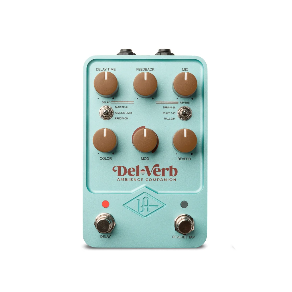 Universal Audio UAFX Del-Verb Ambience Companion Reverb and Delay Pedal