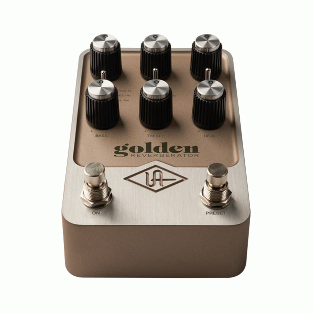 Universal Audio UAFX Golden Reverberator Effects Pedal - Image 4