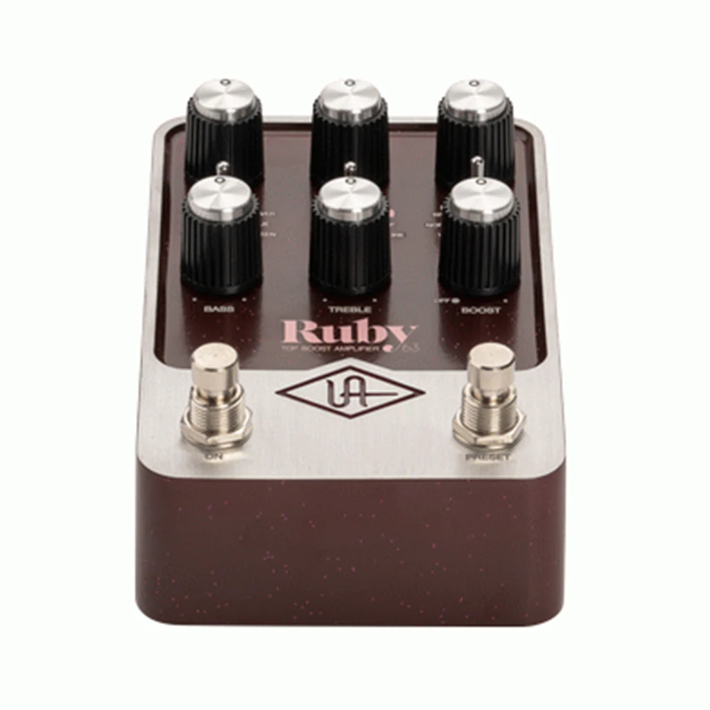 Universal Audio UAFX Ruby 63 Instrument Top Boost Amp Effects Pedal - Image 4