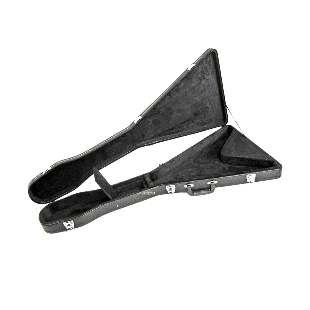 V-Case - Flying V Electric Guitar Hard Case - Black - Image 2