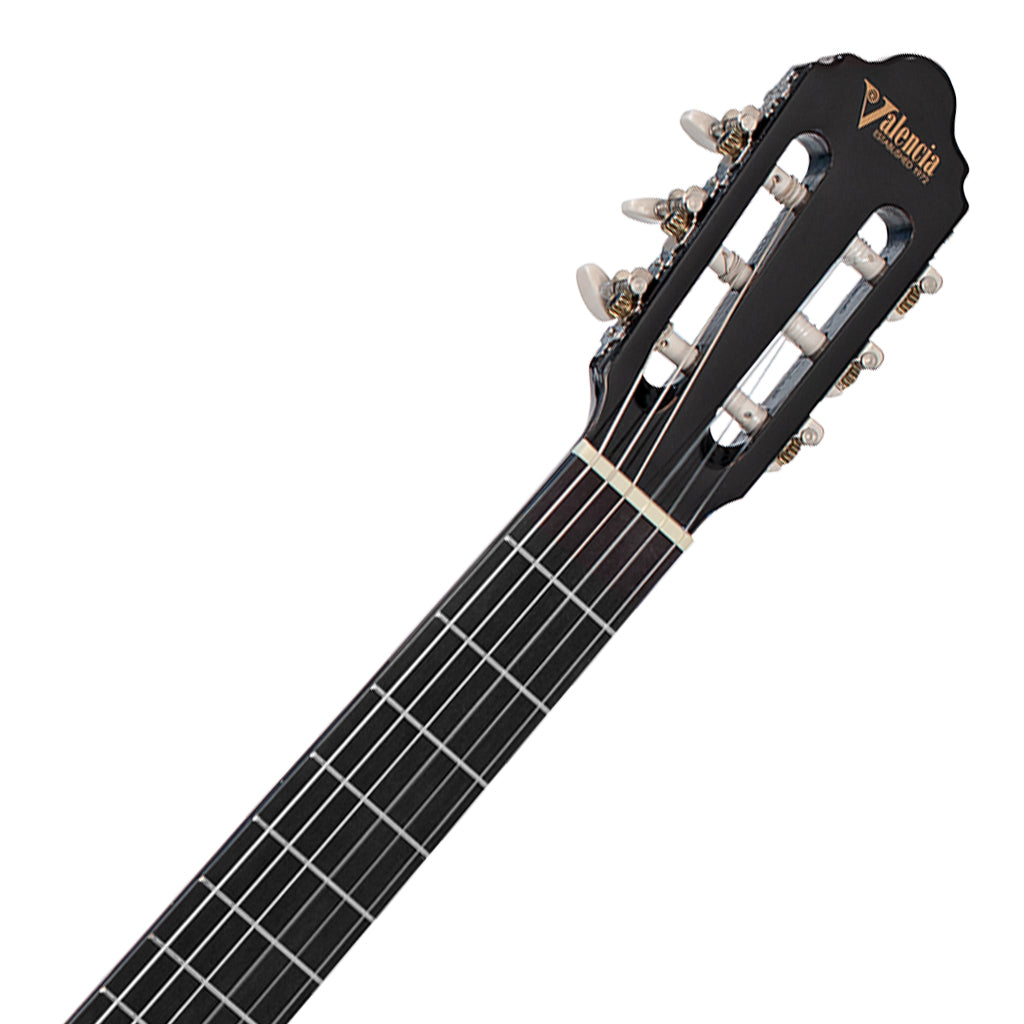 Valencia 100 Series Full Size Classical - Black - Image 3
