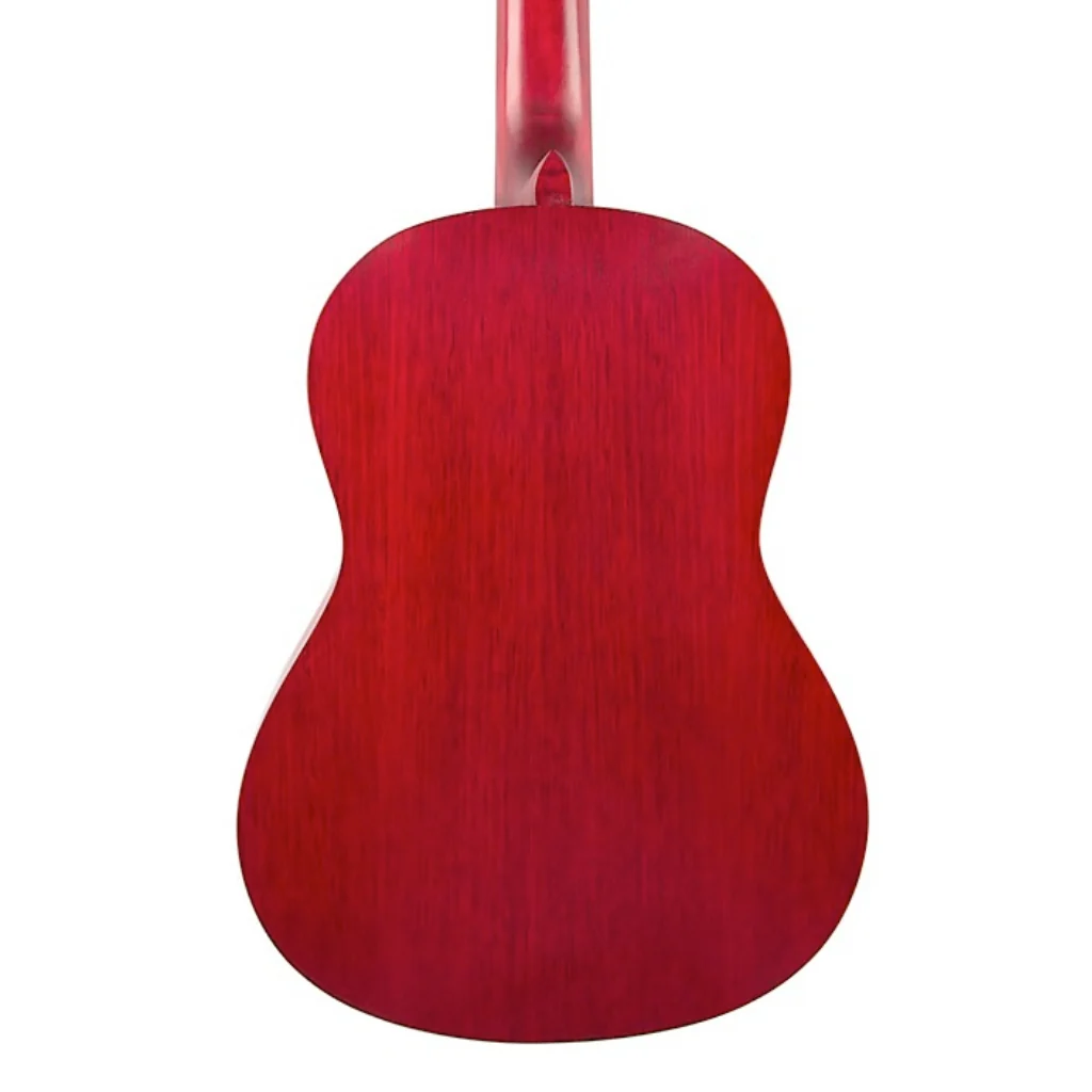 Valencia 200 Series 1/2 Size Classical Guitar, Transparent Wine Red - Image 2