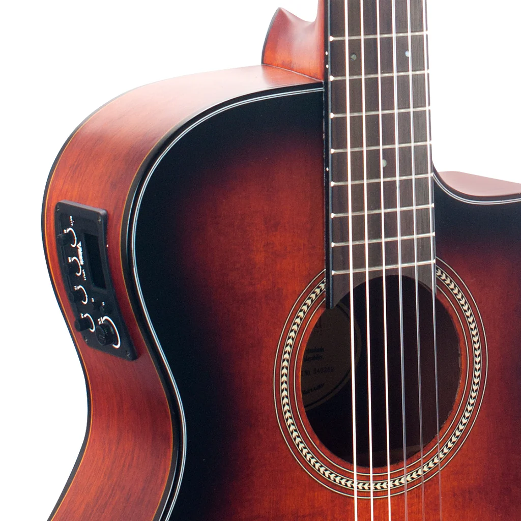 Valencia 430 Series Classical Guitar - Sunburst - Image 5