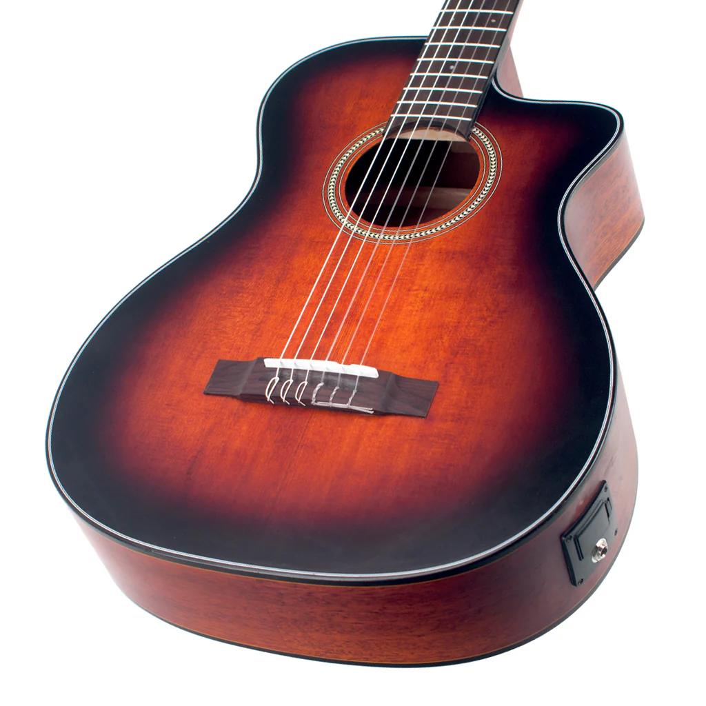 Valencia 430 Series Classical Guitar - Sunburst - Image 6