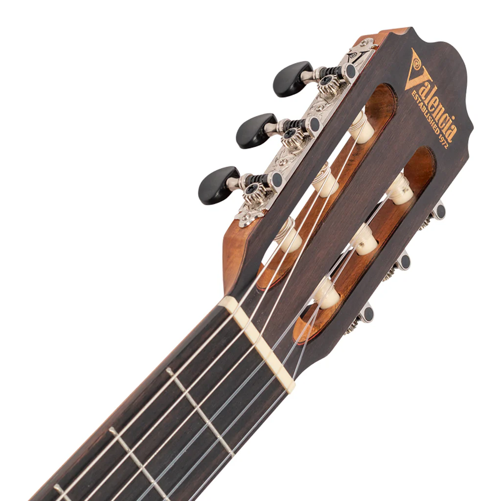 Valencia VC704 700 Series Nylon-String Classical Acoustic Guitar - Natural - Image 4