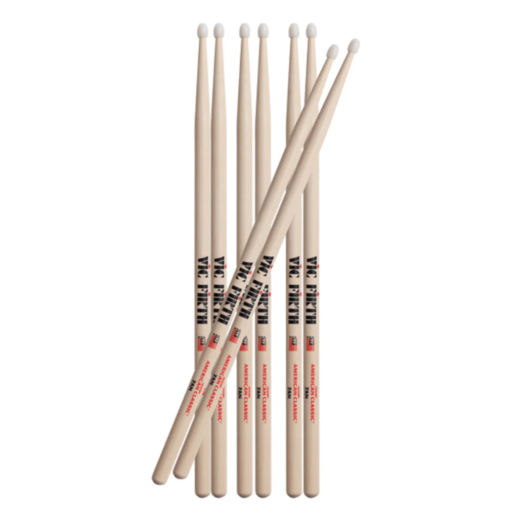 Vic Firth - Buy 3 Get 1 Free Pack - 7A Nylon