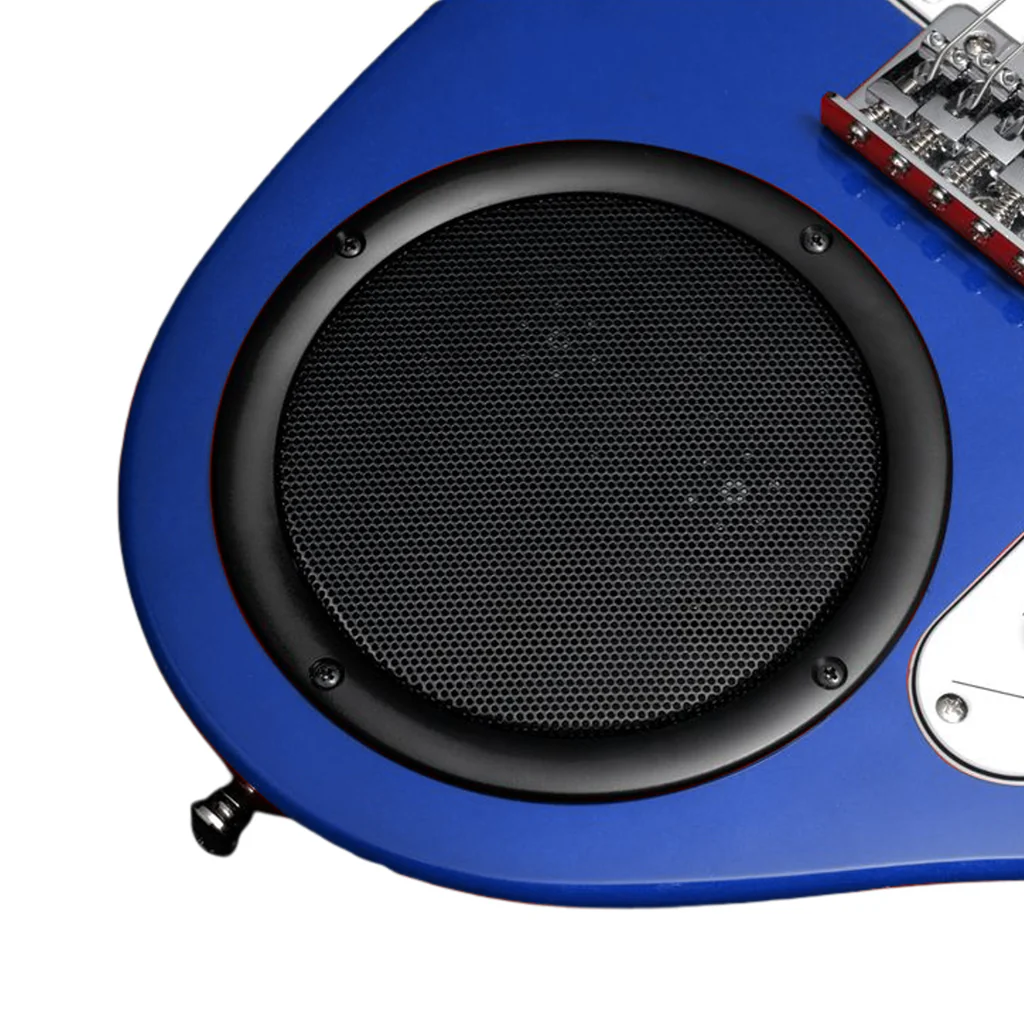 Vox APC-1 Travel Guitar w/Built-In Speaker Effects & Rhythm - Blue - Image 7