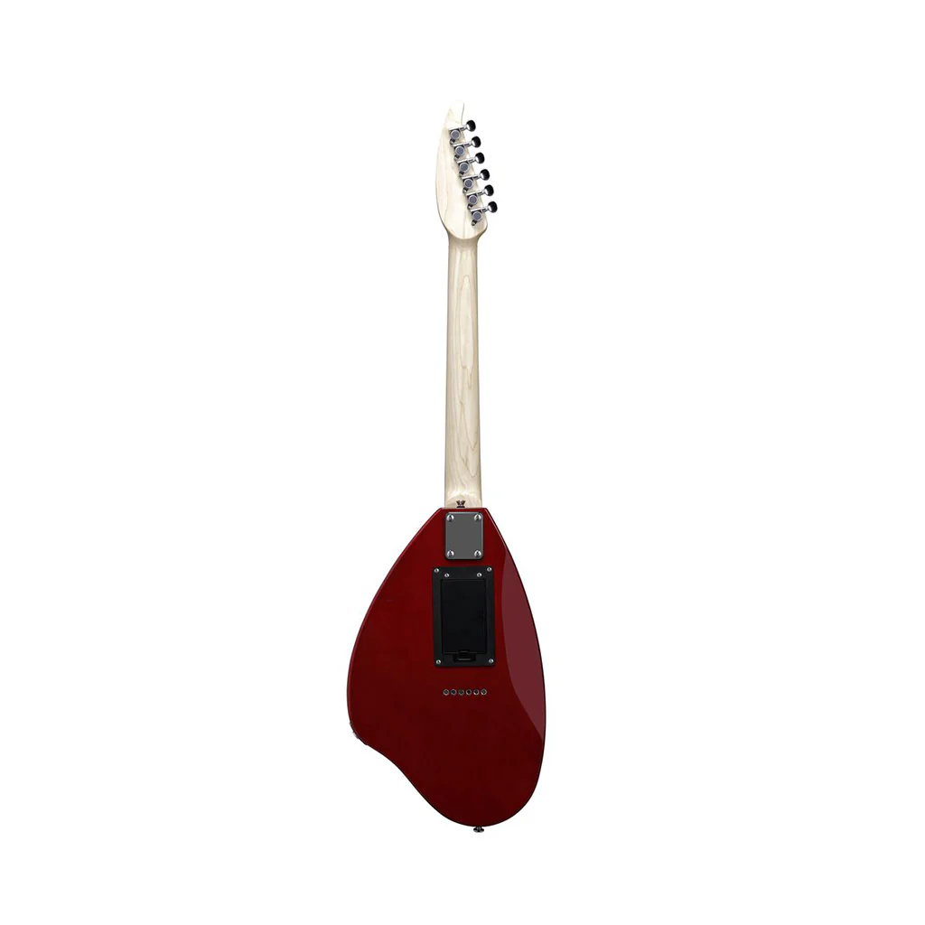 Vox APC-1 Travel Guitar w/Built-In Speaker Effects & Rhythm - Red - Image 3
