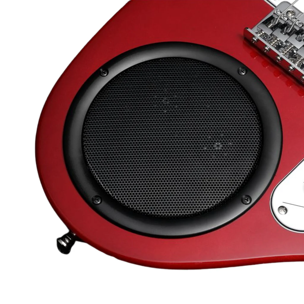 Vox APC-1 Travel Guitar w/Built-In Speaker Effects & Rhythm - Red - Image 7