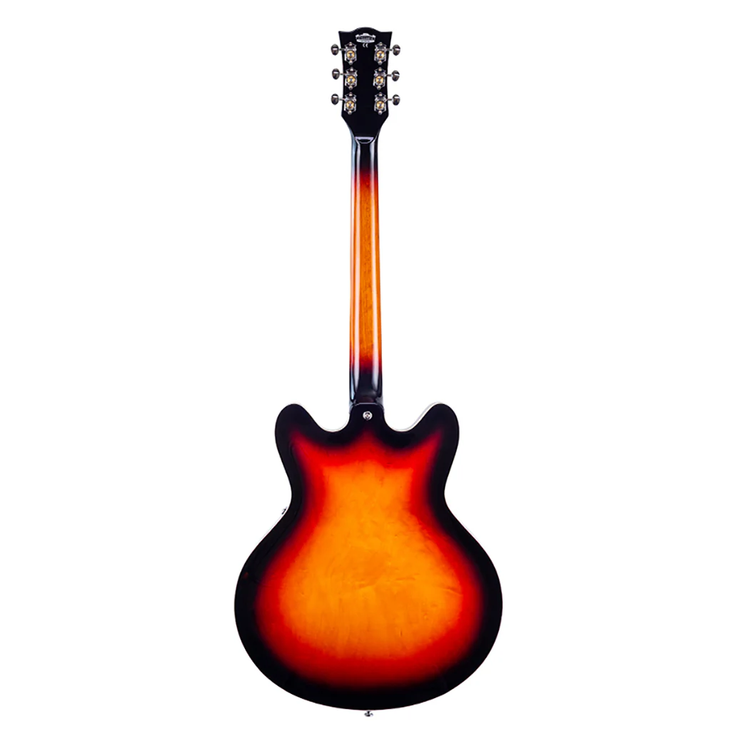 Vox - Bobcat S66 Semi Hollow Electric - Sunburst - Image 3