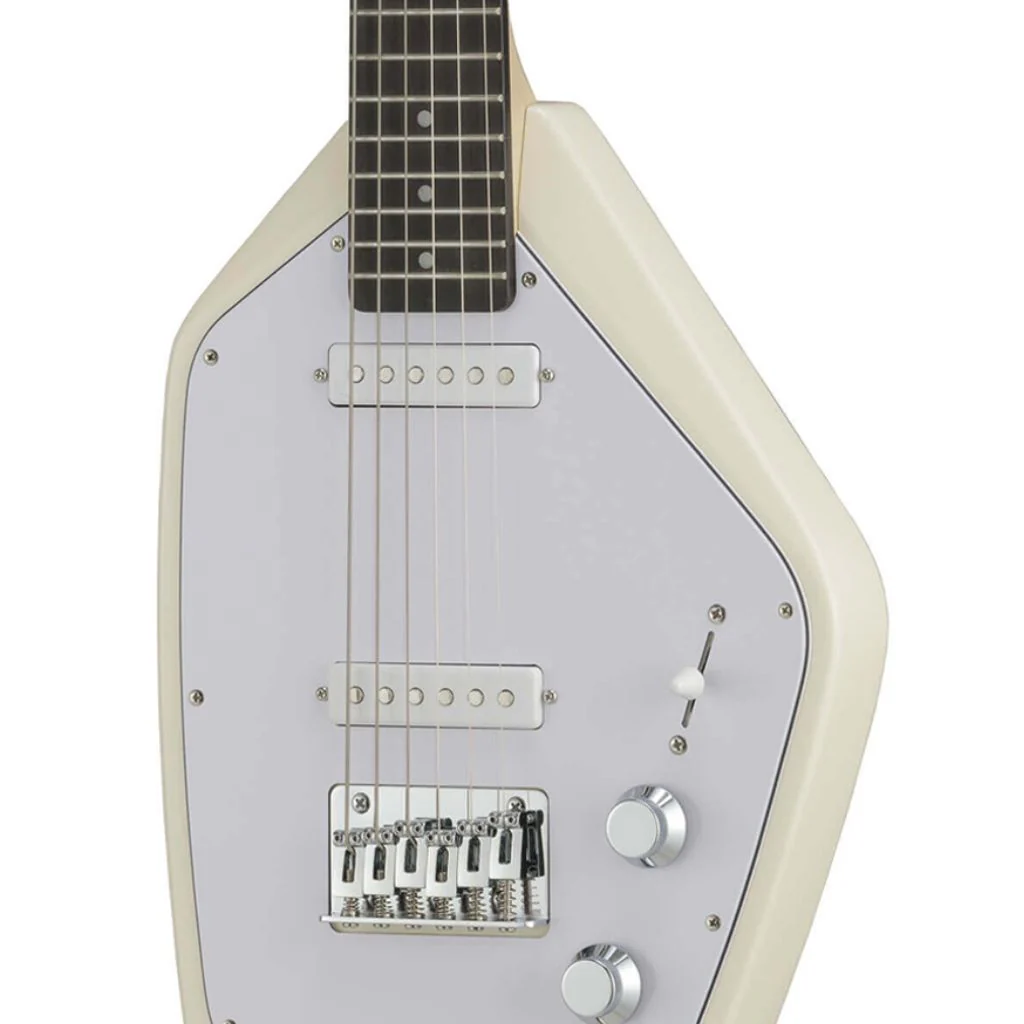 Vox Mark V Mini Guitar - White - Image 6