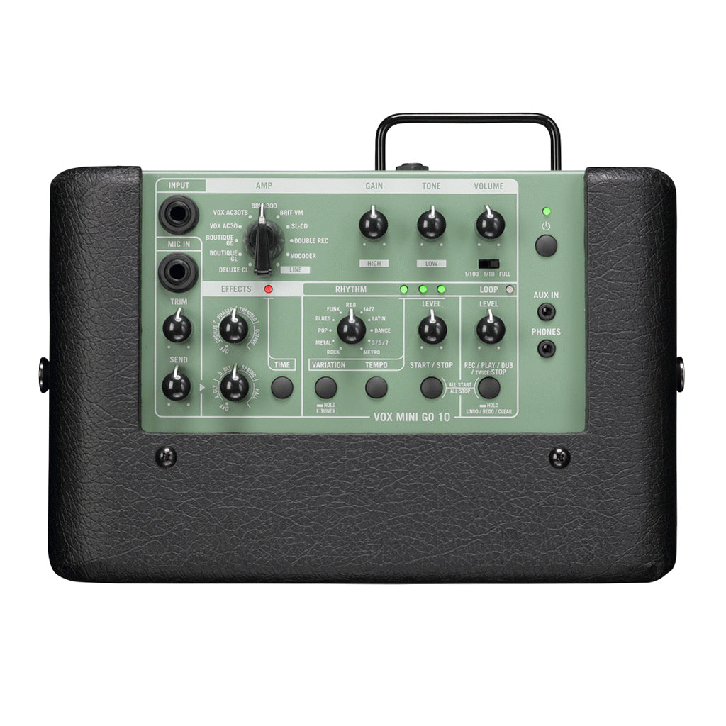 Vox Mini Go 10 Watt Portable Amplifier in Green - Image 2