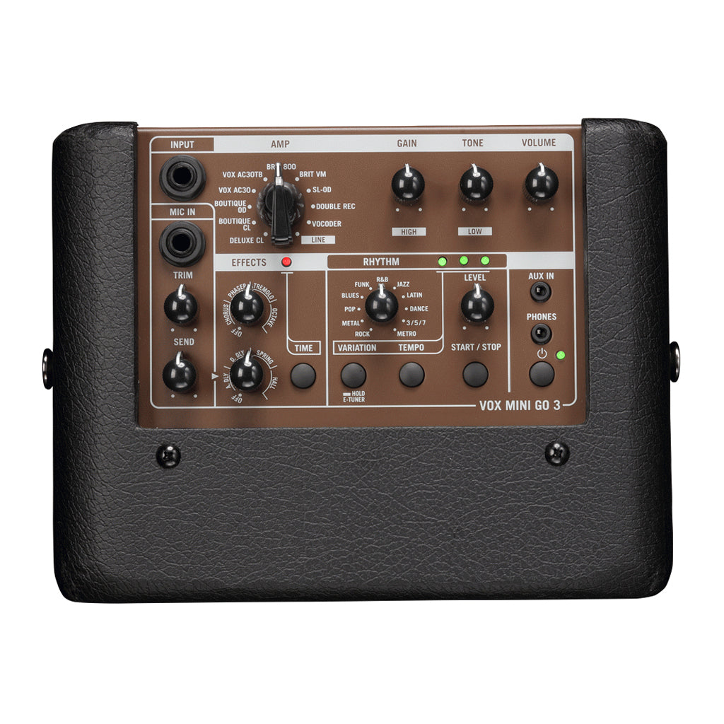 Vox Mini Go 3 Watt Portable Amplifier in Brown - Image 2