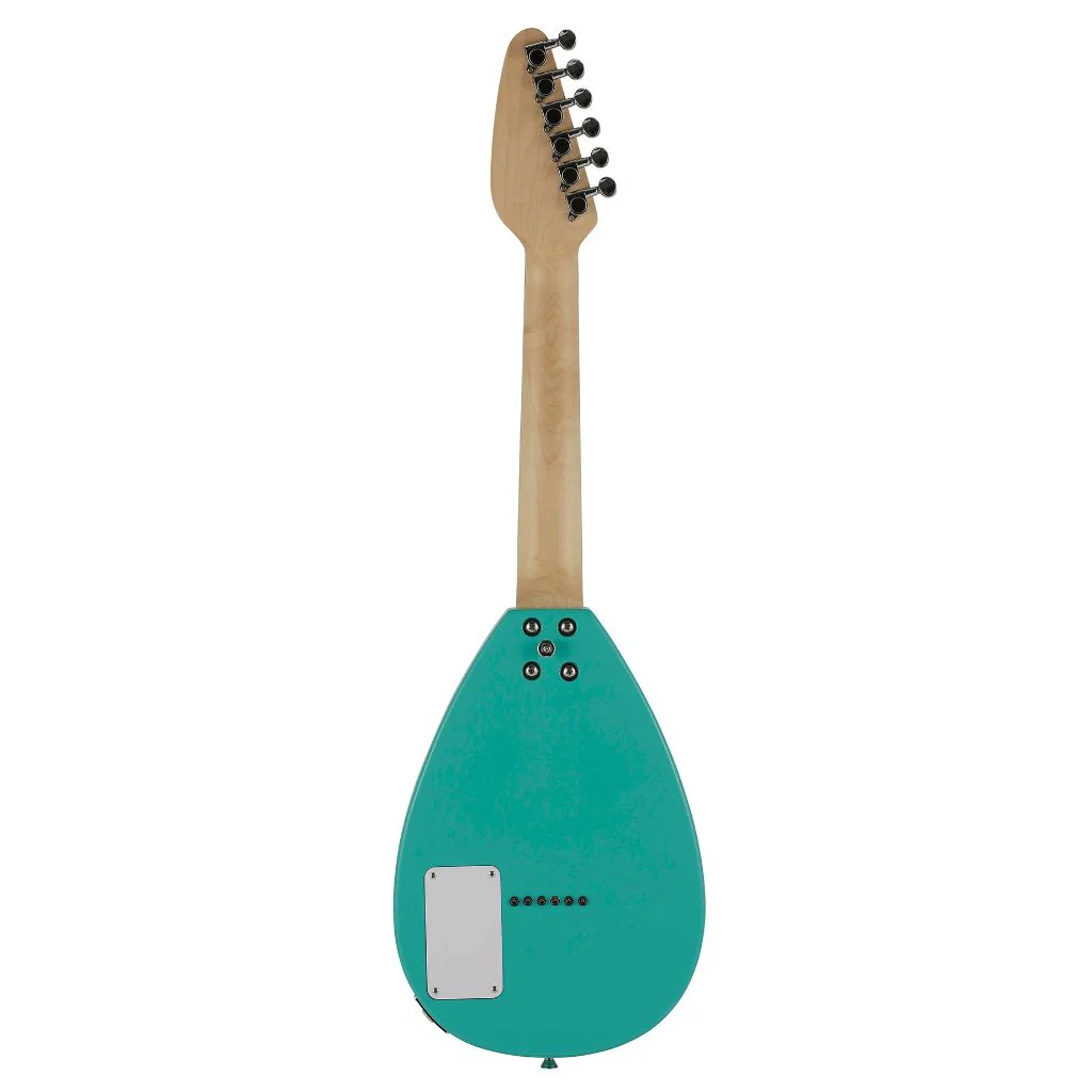 Vox MK3-MINI-AG Teardrop Guitar - Aqua Green - Image 4
