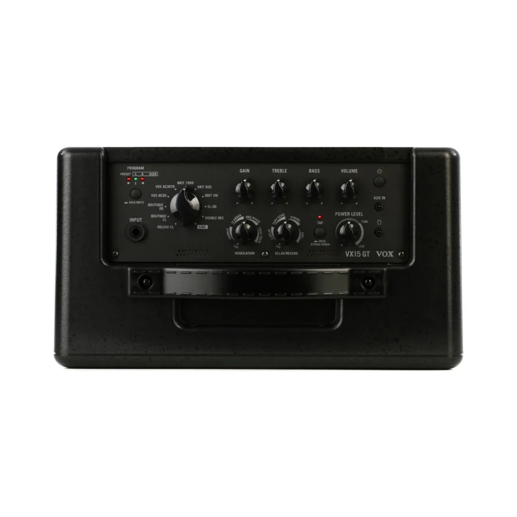 Vox VX15 GT 1x6.5-inch 15-Watt Digital Modeling Combo Amplifier - Image 4