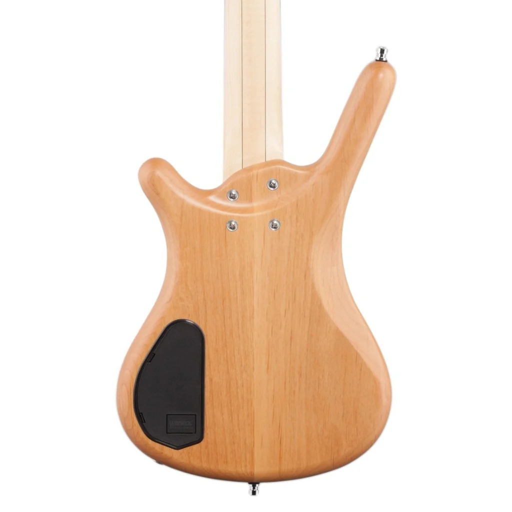 Warwick RockBass Corvette Basic 5-string Bass Guitar - Natural Transparent Satin - Image 2