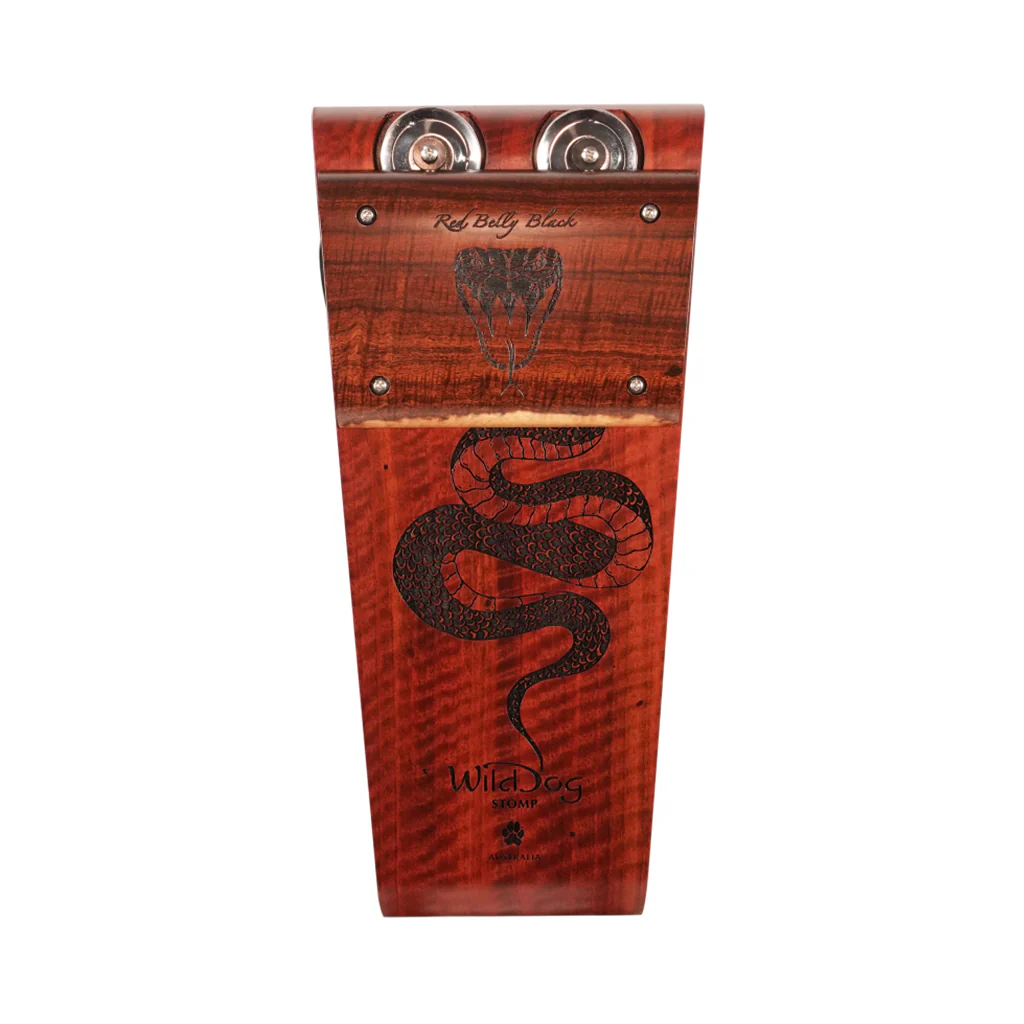 Wild Dog Red Belly Black Stomp Box