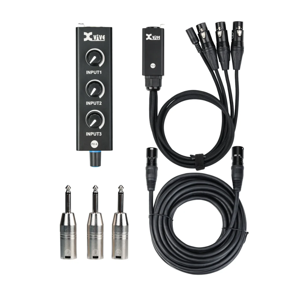 XVIVE PX Portable 3-Channel Personal Mixer System