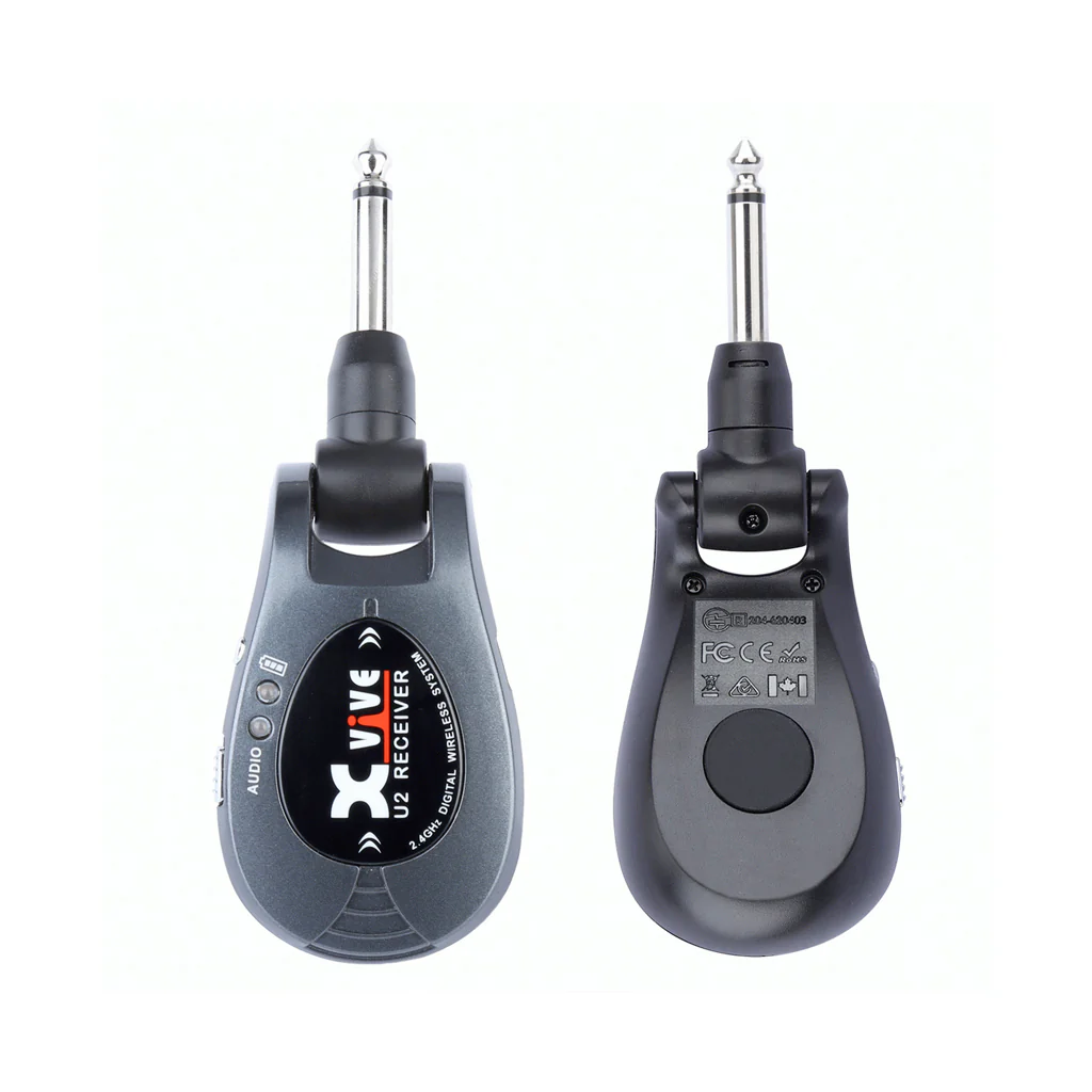 Xvive - U2 Grey Guitar Wireless 2.4Ghz - Image 2